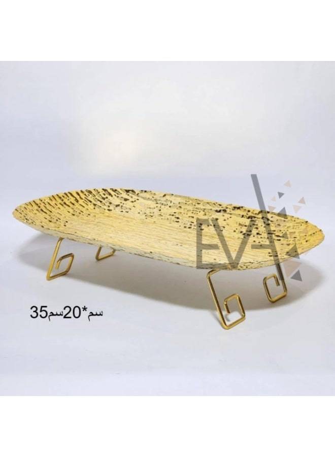 Eva Gold Dessert Plates - Image 3